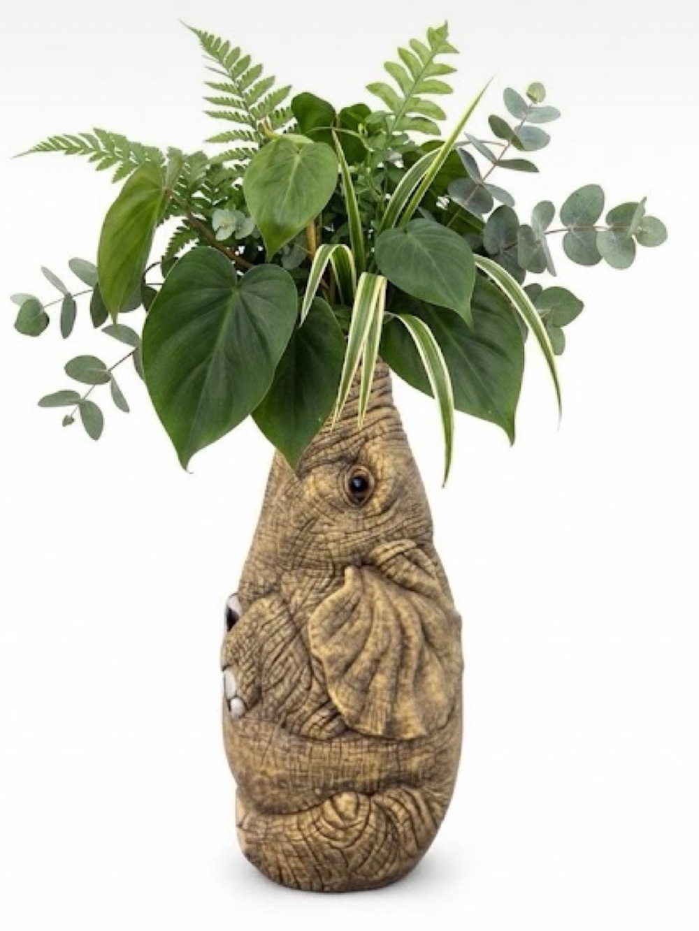 Detailed Elephant Head Decorative
Art Piece Animal Decor